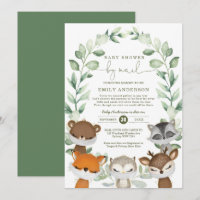 Woodland Baby Shooter by Mail Greenery Quarantine