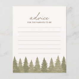 Woodland Baby Showcard