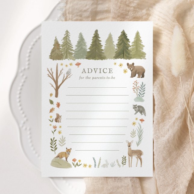 Woodland Baby Showcard Einladung (Von Creator hochgeladen)