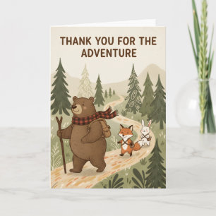 Woodland-Baby-Shower Unsere Herzen Sind Voller Wal Karte