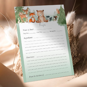 Woodland Baby ShowGuest Rezepte