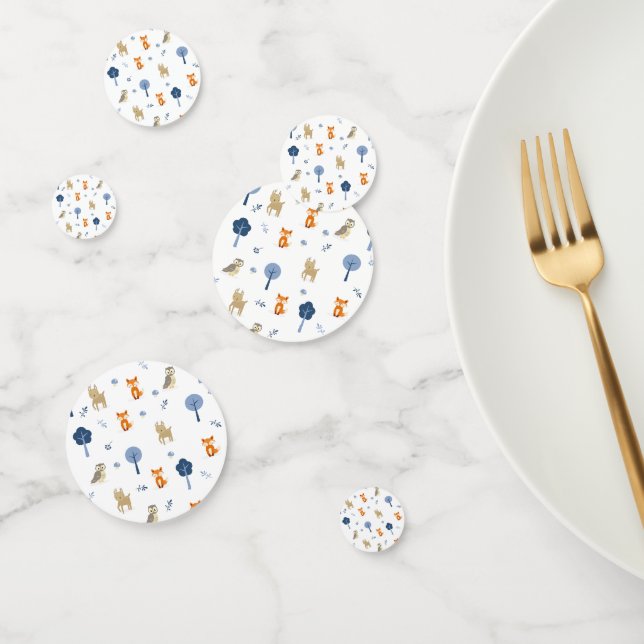Woodland Baby Showtisch Confetti Konfetti (Gruppe)