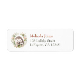 Woodland Babydusche, Niedlicher Igel