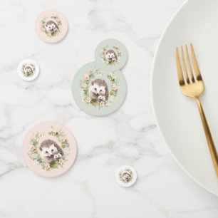 Woodland Babydusche, Niedlicher Igel Konfetti