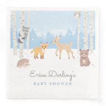 Woodland Babydusche | Winterwald