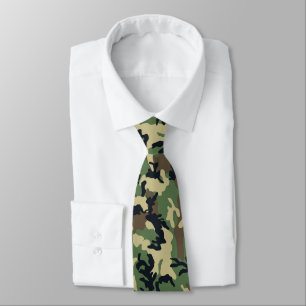 Woodland Camouflage Krawatte