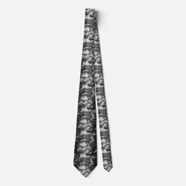 Woodland Camouflage Neck Tie Krawatte (Vorderseite)