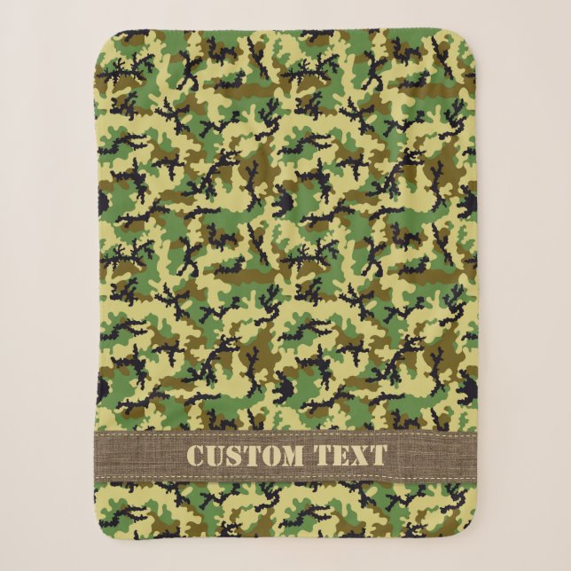 Woodland Camouflage Sherpadecke (Vorderseite)