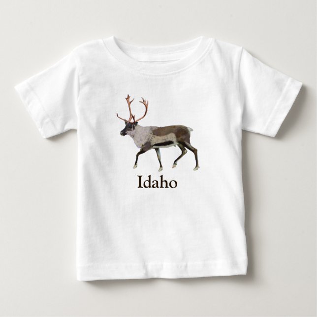 Woodland Caribbean Baby T-shirt (Vorderseite)