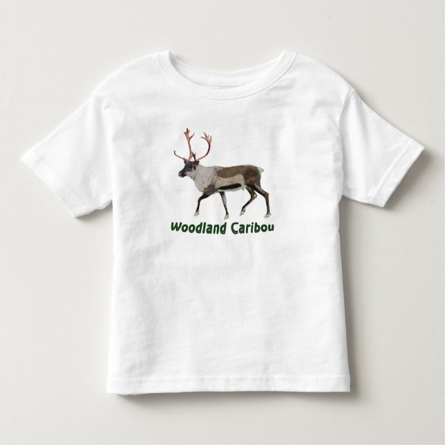 Woodland Caribbean Kleinkind T-shirt (Vorderseite)