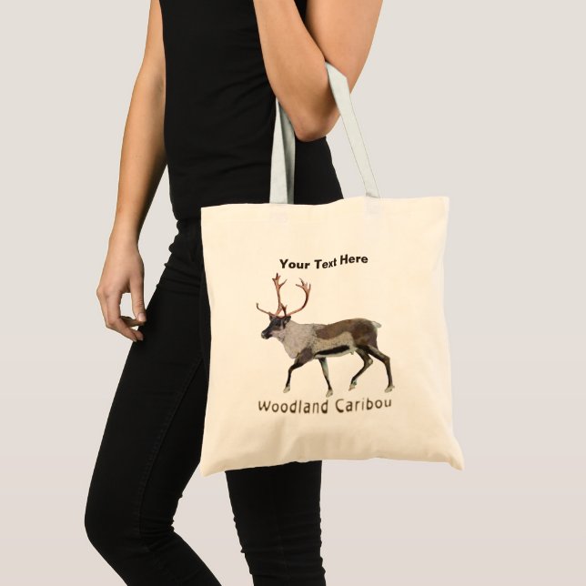 Woodland Caribbean Tote Bag Tragetasche (Vorderseite (Produkt))