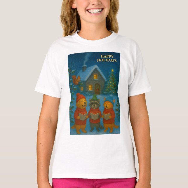 Woodland Carol Choir T-Shirt (Vorderseite)