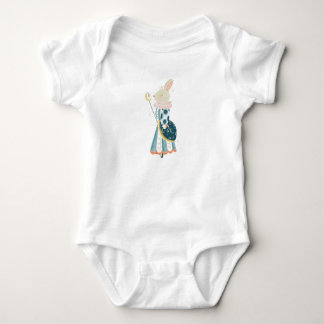 WOODLAND CREATURE- BUNNY OUTFIT BABY STRAMPLER