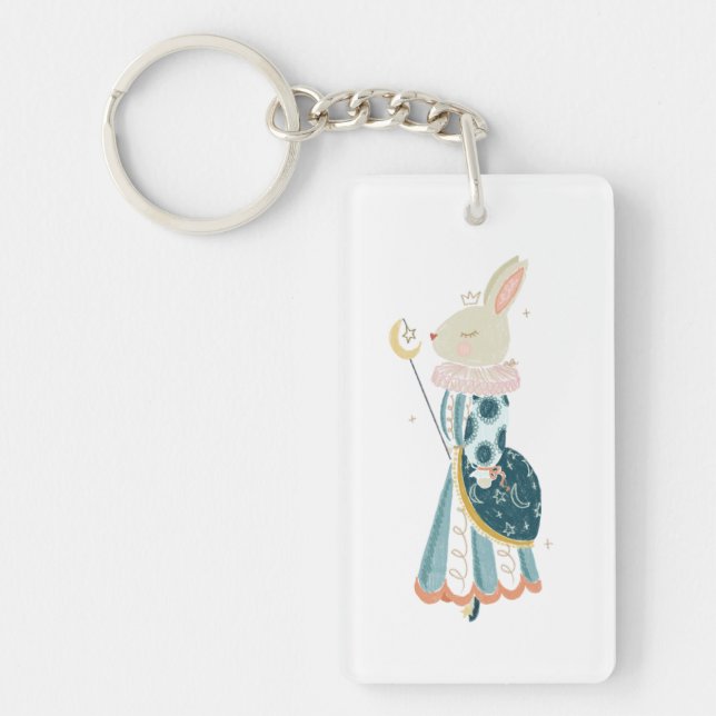 Woodland Creature- Keychain (BUNNY) Schlüsselanhänger (Vorderseite)