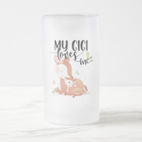 Woodland Deer Doe and Baby Fawn My Gigi Lieben