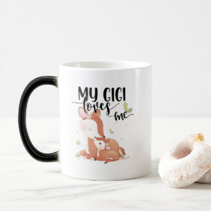 Woodland Deer Doe and Baby Fawn My Gigi Lieben Verwandlungstasse