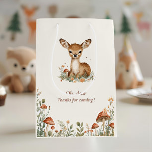 Woodland Deh Danke, dass ihr ein Geschenk gegeben  Mittlere Geschenktüte