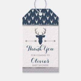 Woodland Deh Vielen Dank Tag, Antler, Babydusche Geschenkanhänger