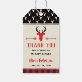 Woodland Deh Vielen Dank Tag, Antler, Babydusche Geschenkanhänger