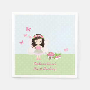 Woodland Fairy Princess Serviette
