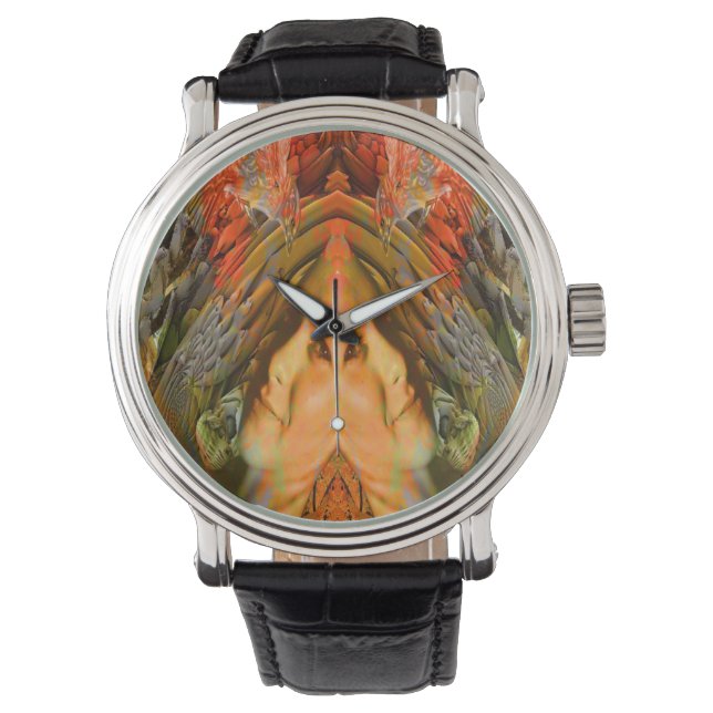 Woodland Fantasy Armbanduhr (Vorderseite)
