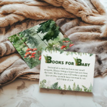 Woodland Fern Bücher für Baby Waldgrün Pilz