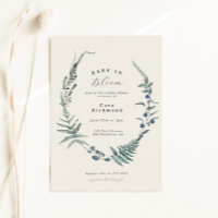 Woodland Fern Forest Berry Babydusche