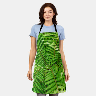 Woodland Ferne überall in der Print-Schürze Schürze