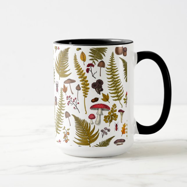 Woodland flora and fauna 2 tasse (Rechts)