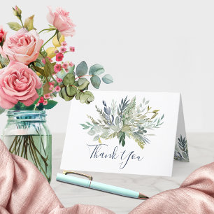 Woodland Foliage Vielen Dank Dankeskarte