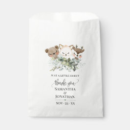 Woodland Forest Animal Baby Dusche Gefallen Geschenktütchen