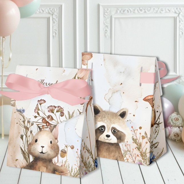 Woodland Forest Animals Kinderdusche Geschenkschachtel (Von Creator hochgeladen)