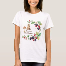 Woodland Forest Animals Kinderdusche T-Shirt