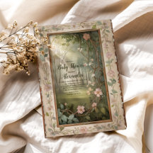 Woodland Forest Baby Dusche