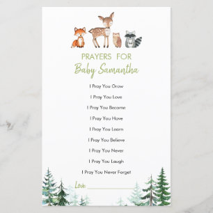 Woodland Forest Baby Shoyers für Baby Game
