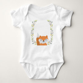 Woodland Forest Fox Baby Onsie Strampler