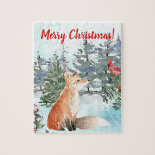 Woodland Fox Weihnachten