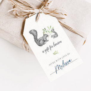 Woodland Friends Afficher les étiquettes de douche
