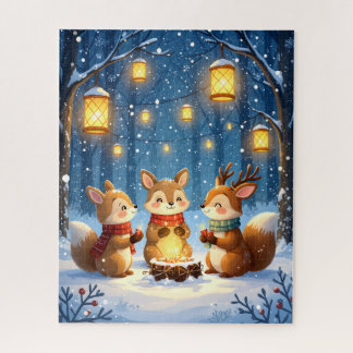 Woodland Friends Winter Ansammlung