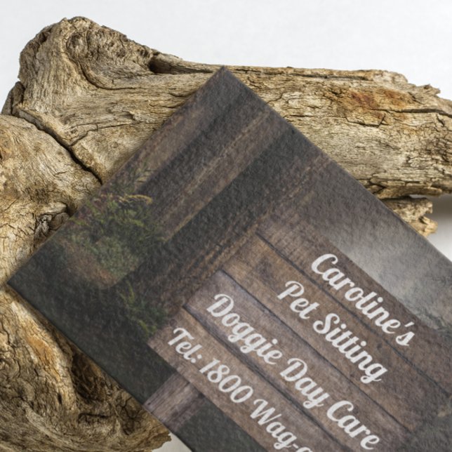Woodland Garden Services Lawn Care Visitenkarte (Von Creator hochgeladen)