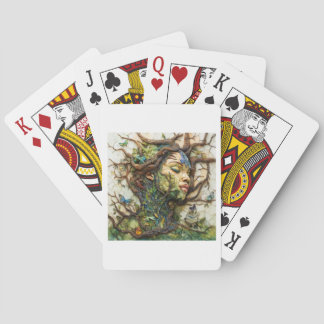 Woodland Goddess b Spielkarten