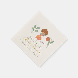 Woodland Kleine Mause Gefallen Tasche Serviette