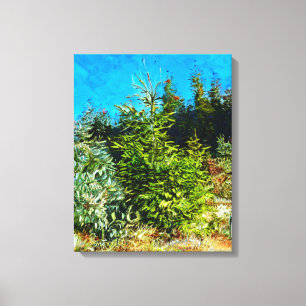 WOODLAND LEINWANDDRUCK