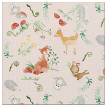 Woodland Märchenwesen Baby Girl Kinderzimmer
