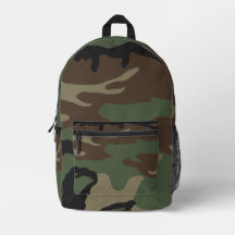 Woodland Military Camouflage Pattern