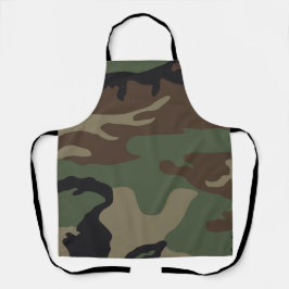 Woodland Military Camouflage Pattern Schürze