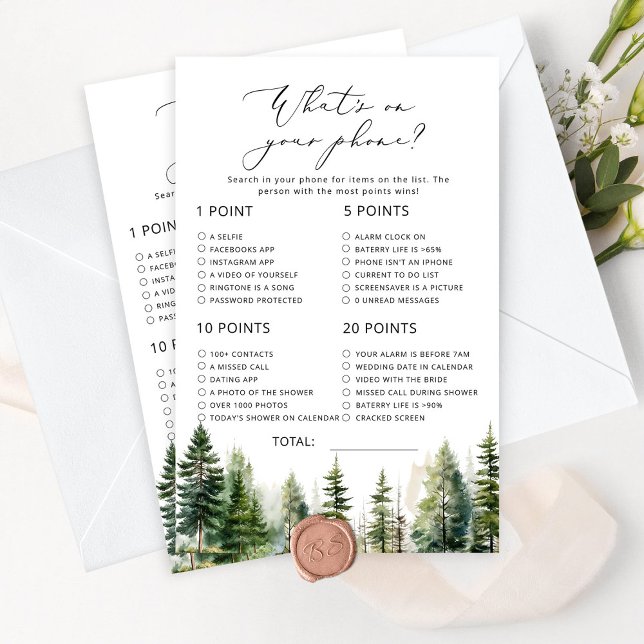 Woodland minimalistisch, was auf Ihrem Handyspiel  (Von Creator hochgeladen)