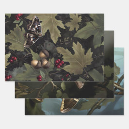 Woodland Moth Geschenkpapier Set