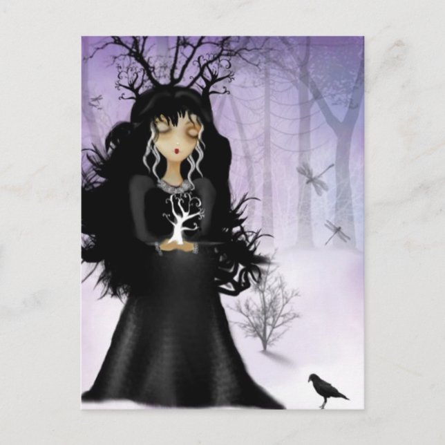 Woodland Mystic Postkarte (Vorderseite)