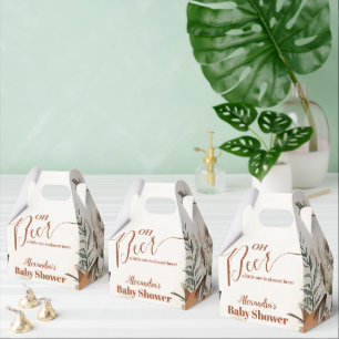 Woodland Oh Deer Thema Baby Shower Geschenkschachtel